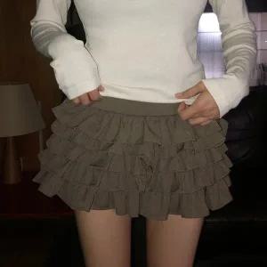 [모코블링]러플 캉캉 미니스커트 캉캉스커트 미니스커트 러플스커트 데이트룩