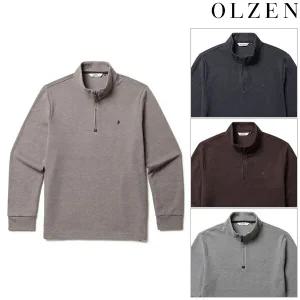 [올젠] 남성 사카리바 반집업 티셔츠(ZBF4TU1202)