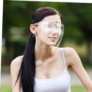 농약보안경 전면 보안경 얼굴 보호 벌초 작업 투명 안면 마스크