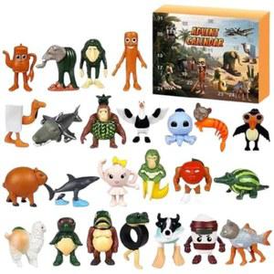 2026 24 피규어, 트랄라렐로 트랄라라 홀리데이 카운트다운 선물, 이탈리아 브레인로 밈 성인 캘린더 크리