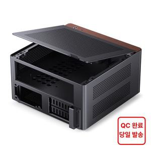 JONSBO N10/NV10 미니 ITX 케이스 1U 플렉스 전원 공급 장치 지원 알루미늄 합금 데스크탑 사무실 컴퓨터