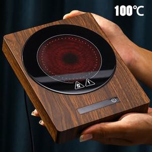 100 ℃ 컵 히터 머그잔   차 메이커 자동 코스터 5 기어 온도 커피 우유 가열 패드