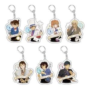 명탐정 코난 키링 날 뽑아줘 에도가와 굿즈 아크릴 열쇠고리 키체인 신이치 유미란