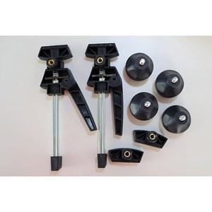 클램핑 요소 작업대 도그 홀 클램프 목공용 고정 홀드 교체용 페스툴 488030 TS 2팩