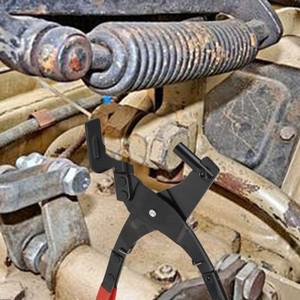 고무 플라이어 풀러 자동차 배기 행거 도구 제거 특수 분해 패드