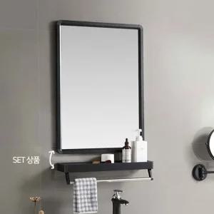 욕실 화장실 벽 걸이 거울 선반 코너 정리대 욕실장