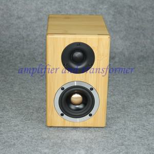 3.5 인치 30-60W 4/8 ohm 92DB 패시브 스피커, 단단한 나무 오디오 애호가 서브 우퍼, 홈 거실 데스크탑