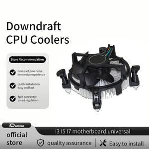 인텔 E97379-003 코어 i3/i5/i7 소켓 LGA1150/1155/1156 4핀 조용한 히트 싱크용 90mm CPU 팬 알루미늄 히트싱크가 포함된 LDPCSJ