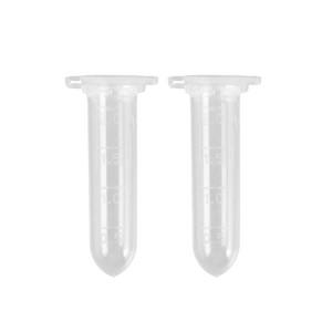 1000개 튜브 2ml 둥근 바닥 투명 마이크로 실험실 용품 샘플 보관 매끄러운 벽
