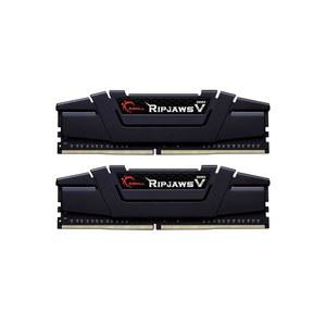 G.SKIL RipjawsV 시리즈 DDR4 RAM (XMP) 32GB (2x16GB) 3600MT/s CL16-19-19-39 1.35V 인텔 AMD 데스크톱 컴퓨터 메모리 U-DIMM - 블랙 (F4-3600C16D-32GVKC)