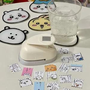 우표모양펀칭기 네모 우편펀치 커팅기 다꾸 미니 우표틀 스탬프 데콥펀치 d