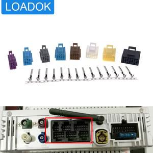 용접봉자동차 라디오 스테레오 오디오 RCA 커넥터 배선 하네스 수 터미널 안드로이드 DVD 네비게이션용 4