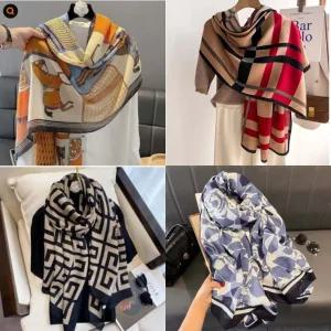 고급 소재 부드러운감촉 비스코스 면 광폭 롱 데일리 남여공용스카프 머플러 겨울스카프 여성스카프