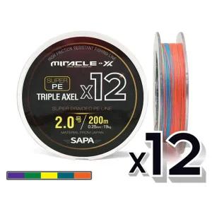 다운샷 바다루어 300M 에깅 2호 12합사 쭈갑 라인