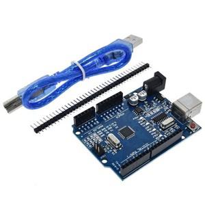 세트 UNO R3 CH340G  MEGA328P Arduino  보드 USB 케이블 용 튜닝 버전  16Mhz