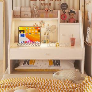 침대용 책상 벙커 기숙사 캐비닛 슬라이딩 침대용책상 침대 사다리 이층 간이 LED