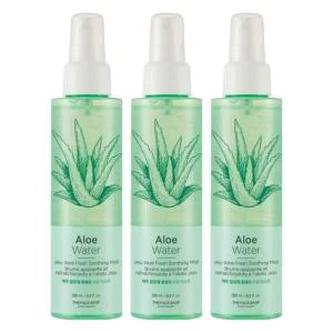 더페이스샵 제주 알로에 후레쉬 수딩 미스트 130ml 3개
