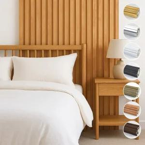 데코앤필름 붙이는 템바보드 사각 벽 인테리어 패널