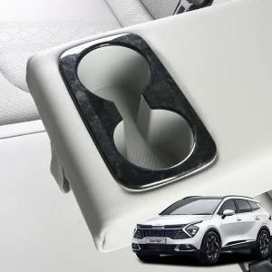 크립톤 스포티지 NQ5 2열 컵홀더차량몰딩 튜닝 세트 카본 인테리어 새선물 신선물