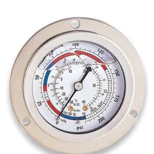 아시안퍼스트-오일게이지 FRG250GF 저압용(청색) (1EA)압력 측정 냉동 유압