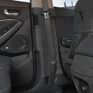 싼타페 DM B필러 커버 안전 벨트 스크래치 기스 새차선물 량용품 자동실내 간편부착 보호 량관리 방지 긁힘