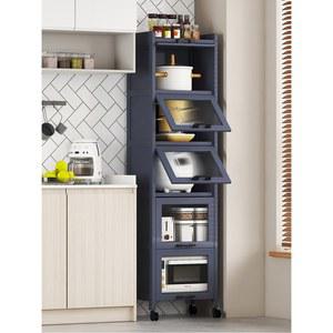 이동식 찬장 수납장 모던 와인장 거실 심플 틈새수납장 협착장 주방선반