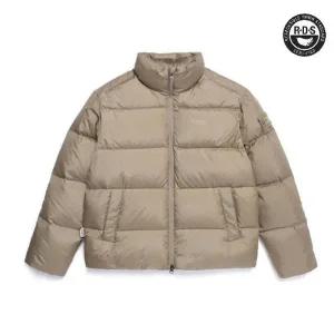 내셔널지오그래픽 N254UDW970 에이라 하이넥 구스다운 점퍼 OAK BEIGE