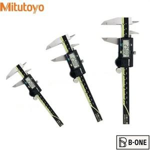 미쓰토요 LCD 디지털 버니어 캘리퍼스 150 200 300mm 500-196-20 6 8인치 전자 측정 도구 스테인리스 스틸