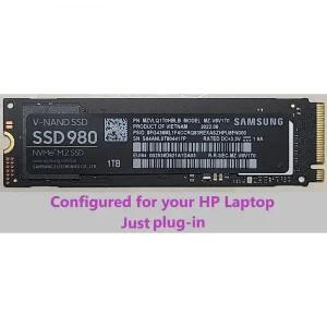 새 HP Pavilion 프로Book NVMe M.2 SSD 드라이브 1TB 삼성 SSD 980 다양한 HP 모델