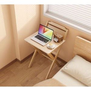 원목 접이식 책상 학생 작은 책상겸테이블 미술학원 미니 Leg 체어 넓은 원목23