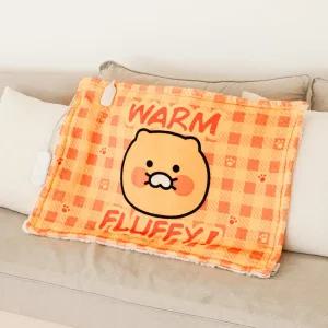 카카오프렌즈 춘식이 온열 무릎 담요