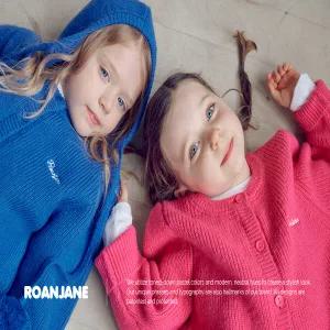 로아앤제인 sc 포포 니트 가디건(블루/핑크) RJ25WCA02BL