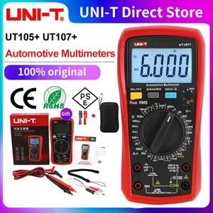UNI-T UT105+ UT107 플러스 자동차 멀티미터 타코미터 엔진 속도 RPM VFC 테스터 전문 디지털