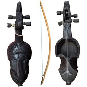 사랑이 전통 네팔 민속 악기 바이올린 게인 싱글 우드 14인치 장식용으로 훌륭합니다 - 전문가만 연주할 수 있으며, 네팔에서 직접 만든 음악과 장식을 배우세요