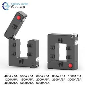 스플릿 코어 전류 변압기 오픈 타입 QNCTK2-58 500/5 1000/5 센서 클램프 CT 측정용