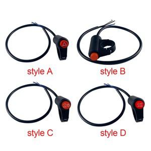 크루즈 컨트롤바이크 오토바이 교체용 범용 위험 조명 스위치 단추  부품