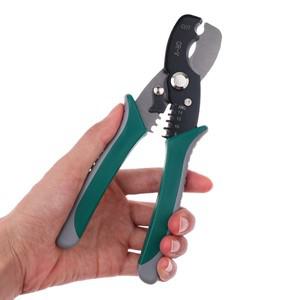 1조각 다기능 전기 전용 와이어 스트리퍼 케이블  가위 펜치 커터 1.6-4.0mm 핸드 툴