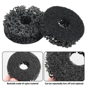 Auto Wheel Hub Brush  Grinder Tool Brake Dust Removal Kit Polishing Cleaner Set Professional Mainten