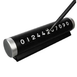 B파보니023 다이얼 주차알림판 차량용 전화번호판