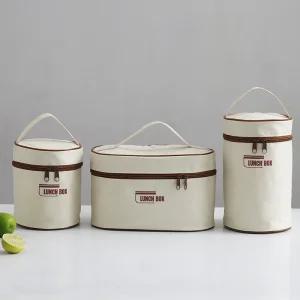 SGAKIC 보온 보냉 도시락가방 런치백 원통형