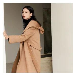 셀렙샵에디션 콜롬보원단 카멜100 후드코트 111399