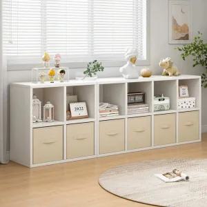 낮은 교구장 2단 유아책장 교구함 깔끔한 책꽂이 수납장