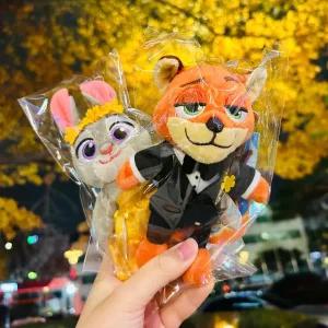 주토피아 키링 닉 주디 여우 토끼 인형 열쇠고리 차키 가방 백꾸 백참 애니 굿즈