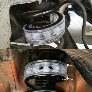 자동차 스프링 완충기 완충 쿠션 우레탄 용품 2 개