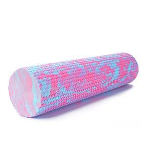 폼롤러 블루화이트 로즈 30CM 헬스 돌기 초보자