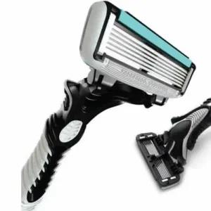 휴대용 면도기 6중날 수염 안전면도기 여행용 WFKQ7GS