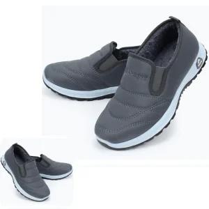 포에코 겨울 심플 부츠 남성 패딩신발 방한화 슬립온 보온 남여 슈즈 운동화 남자