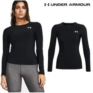 [롯데백화점]언더아머 여성 HeatGear OG 컴프레션 긴팔 티셔츠 1387697-001