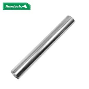 뉴테크 난로연통 65mm 일자 화목 연탄 용품난방 용연통 전용 일자형 연기배출 연통용 사무실 현장용 산업용