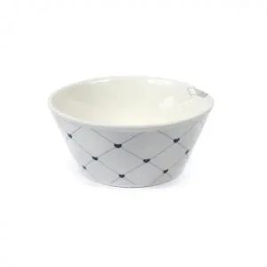 ( )도자기 대접 세트 4p 체크하트 그릇 국그릇 주방식기